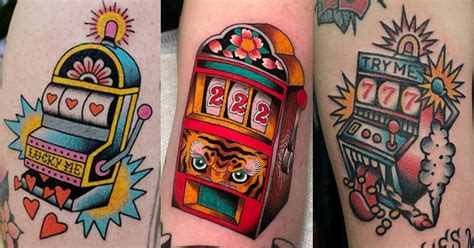 Slot Machine Tattoos Tattoo Ideas Artists And Models Madcity Tattoo