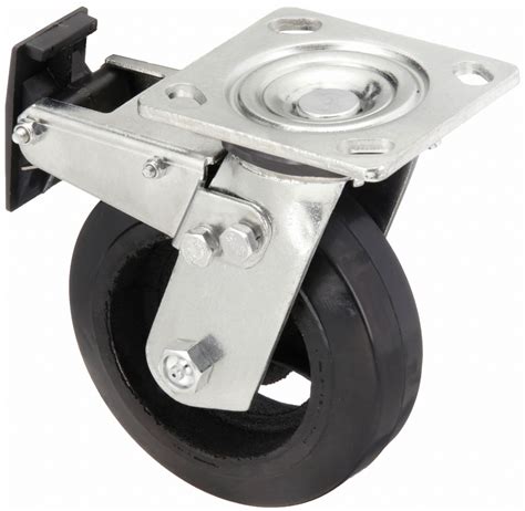 Grainger Approved Nsf Listed Sanitary Plate Caster 6 In Wheel Dia