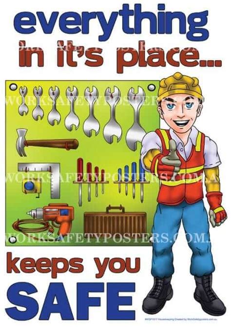 Neat And Tidy Workplace Safety Posters Safety Posters Australia My Xxx Hot Girl