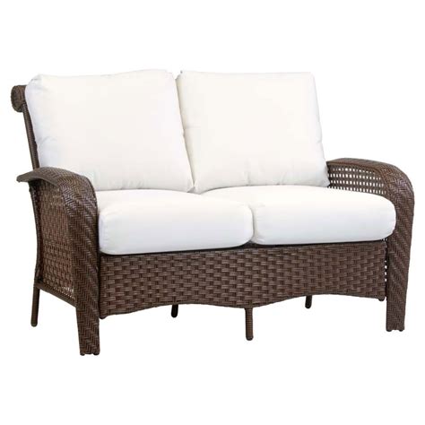 South Sea Rattan Martinique Wicker Loveseat