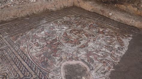 Syrian Archaeologists Unveil Unique Roman Era Mosaic Video Ruptly