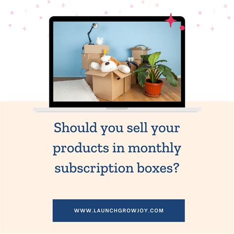 Should You Sell Your Products In Monthly Subscription Boxes Launch