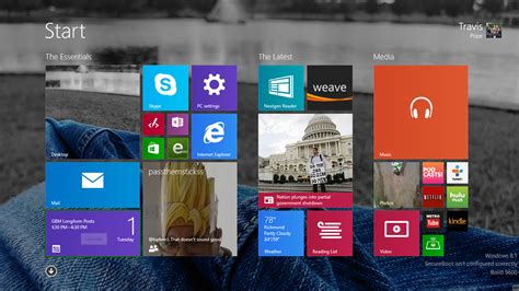 Free Download How To Add A Background To The Start Screen In Windows 81