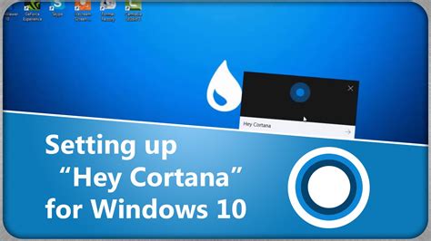How To Enable Hey Cortana For Windows 10 2015 Youtube