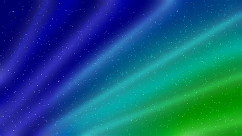 Colorful Stars Abstract Blue Green Simple Night
