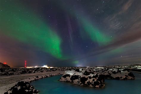 Aurora Borealis Iceland Blue Lagoon Flickr Photo Sharing
