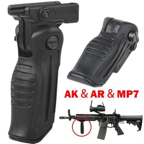 Rifle Vertical Tactical Foregrip For Ak Ar Series Mp7 Foldable Grip