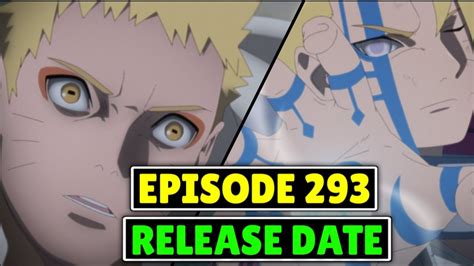 Boruto Episode 293 Release Date Youtube