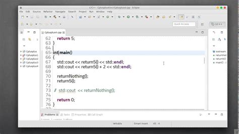 15 C Plus Plus Functions Return Values Youtube