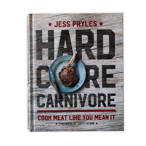 Signed Jess Pryles Hardcore Carnivore Cookbook