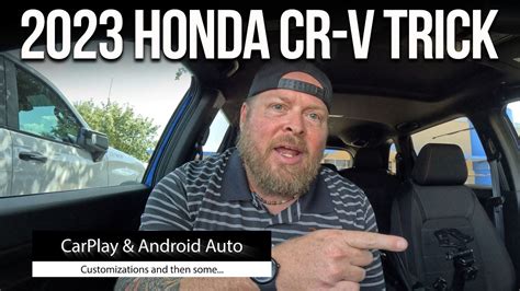 Customizing Apple Carplay And Android Auto In Your 2023 Honda Cr V