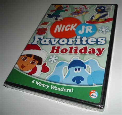 Nick Jr Favorites Holiday Christmas Nickelodeon Dvd New Kids Picks