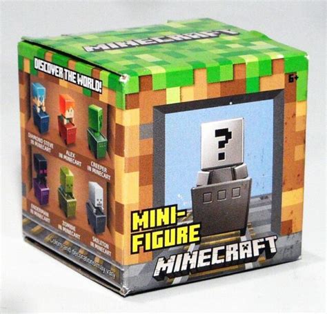 New Minecraft Minecart Series Rolling Mini Figure Blind Box ~ Free