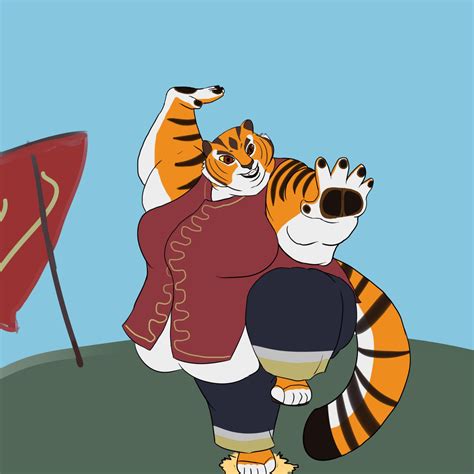 Fat Tigress 1 Posing By Cyberfox Fur Affinity Dot Net