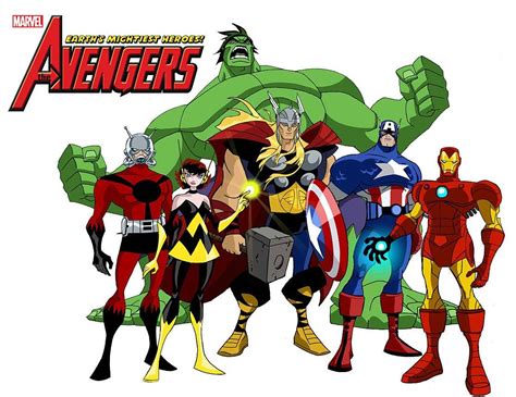 The Avengers Earths Mightiest Heroes Wallpapers Wallpaper Cave