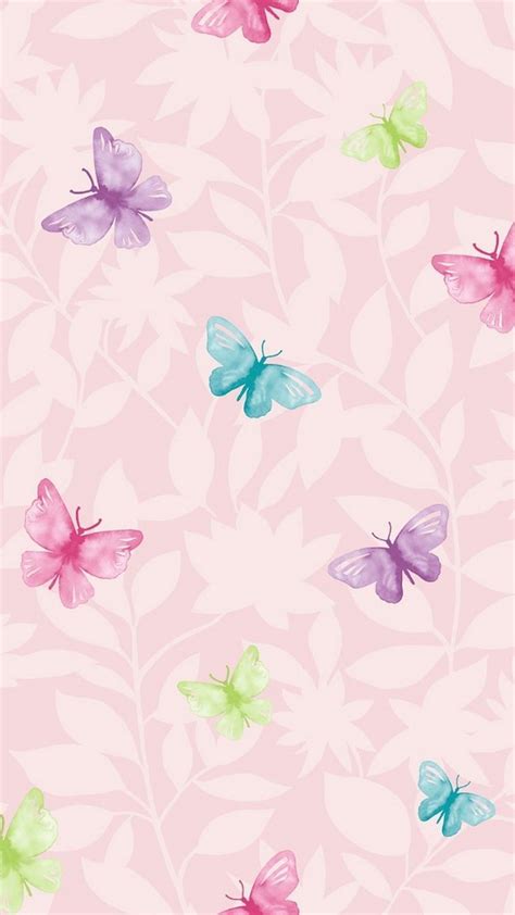 Wallpaper Pink Butterfly Mobile Best Hd Wallpapers Papeis De Parede