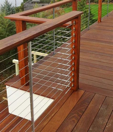 27 Creative Deck Railing Ideas For Inspire What You Want Wood Deck