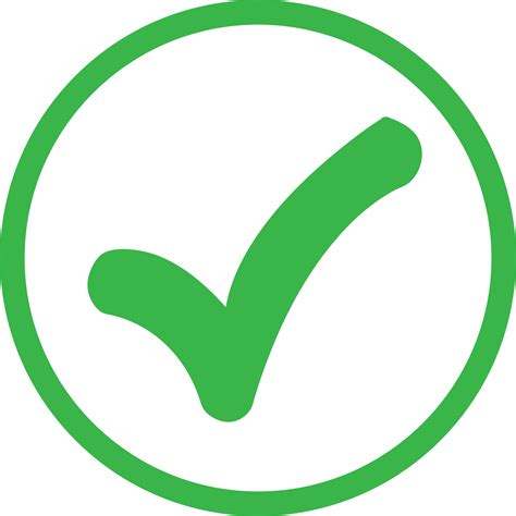 Green Checkmark Transparent Png