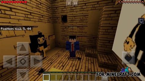 Bendy And The Adventure Map For Minecraft Be 12