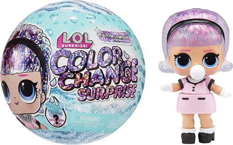 Lol Surprise Glitter Color Change Doll With 5 Surprises Brand New