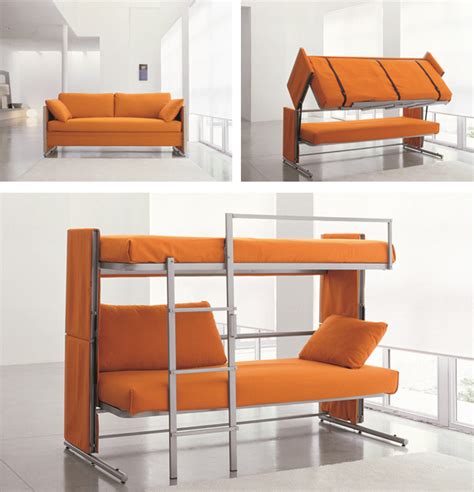 Bedside caddy felt hanging storage organizer bag for bed rails sofa bunk beds 2. Great Innovative Convertible Sofa Bunk Bed | atzine.com