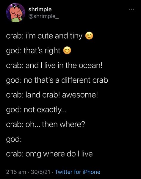 This Crab Lives In Bikini Bottom Rwhitepeopletwitter