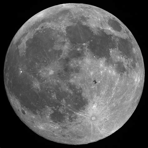 International Space Station On The Moon Universe Today