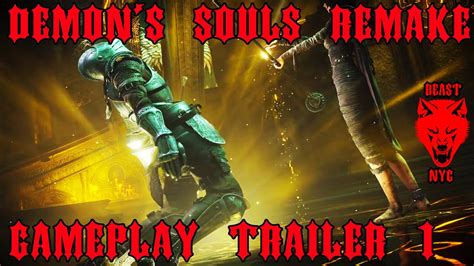 Demons Souls Remake Gameplay Trailer 1 Showcase Hd Youtube