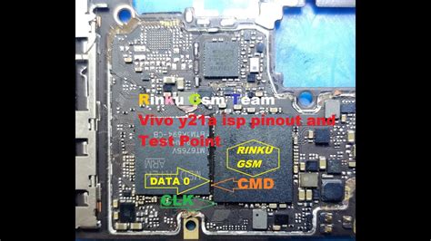 Vivo Y21 PD2139F V2111 Test Point Isp Pinout 53 OFF