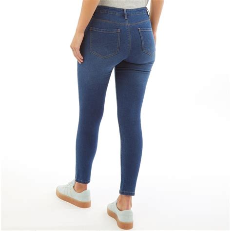 Buy Board Angels Womens Denim Skinny Jeans Mid Blue