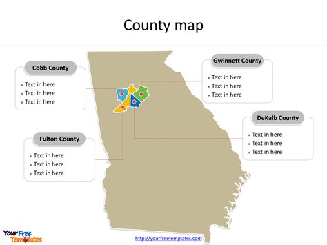 Georgia Map Powerpoint Templates Free Powerpoint Template