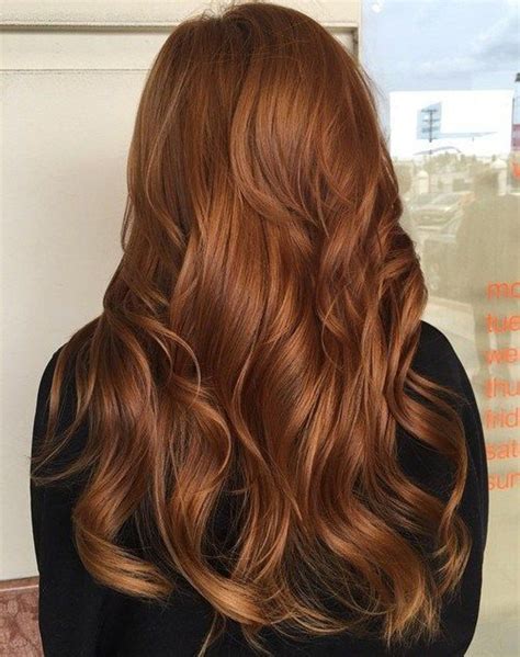 Medium Copper Brown Hair Color