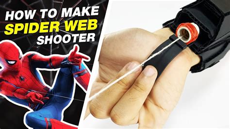 How To Make Spider Man Web Shooter Diy Cardboard Youtube