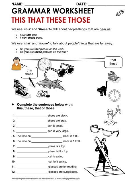 These Those This That