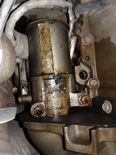 Why Is Oil Dripping Around Starter Page Chevy Silverado And Gmc
