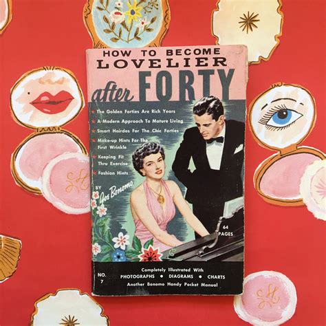 Vintage Lifestyle Advice Book Lovelier After Forty Pygmy Hippo Shoppe