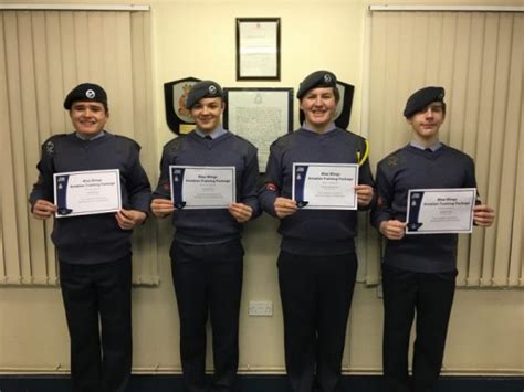 High Flying Pershore Cadets Awarded Their Wings The Evesham Observer