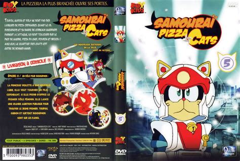 Jaquette Dvd De Samourai Pizza Cats Dvd 5 Cinéma Passion