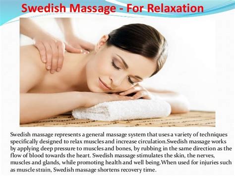 Explanation Of Swedish Massage