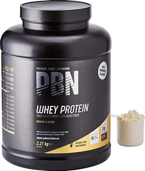 PBN Premium Body Nutrition Proteína de suero de leche en polvo kg Paquete de sabor