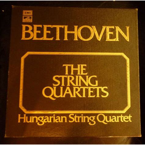 Hungarian String Quartet Beethoven The Complete String Quartets中古レコード