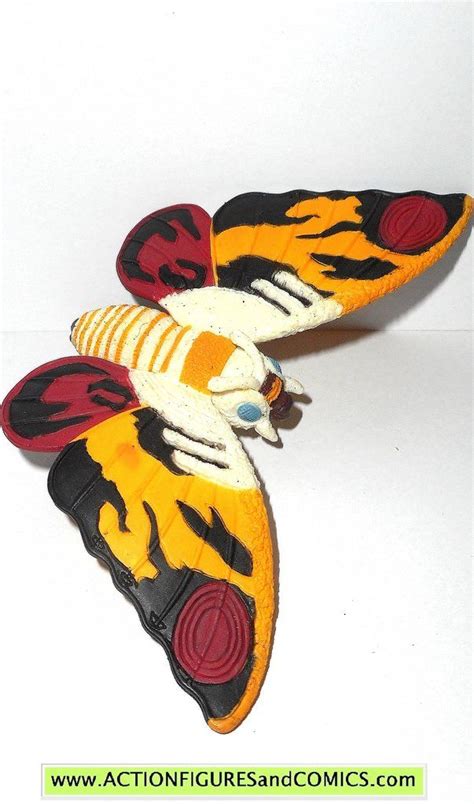 Godzilla Bandai Mothra 2 Inch Moth 2002 Pack Of Destruction Action