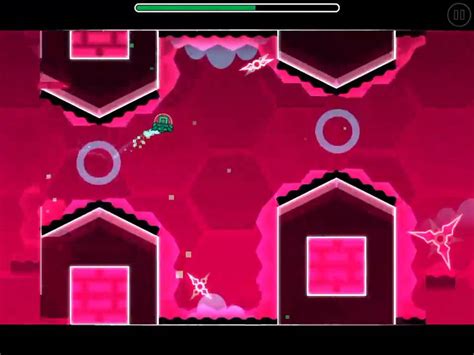 Geometry Dash Level 16 Hexagon Force 100 All Coins Youtube
