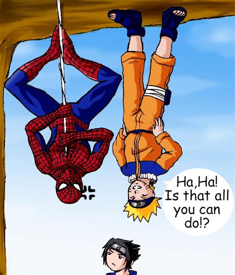 Naruto Vs Spiderman By Himiko On Deviantart