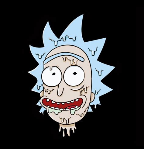 Rick And Morty X Melted Rick Arte De Chisisto Personajes De Rick Y