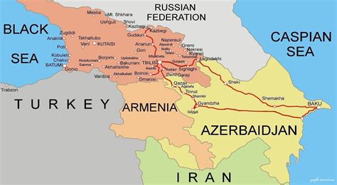 Etwa 20% des staatsgebietes im südwesten des landes (bergkarabach). Hauptstadt Aserbaidschan Karte