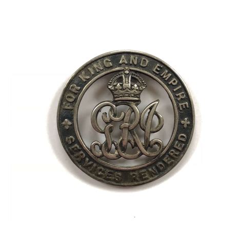 Ww1 Seaforth Highlanders Attributed Silver War Badge