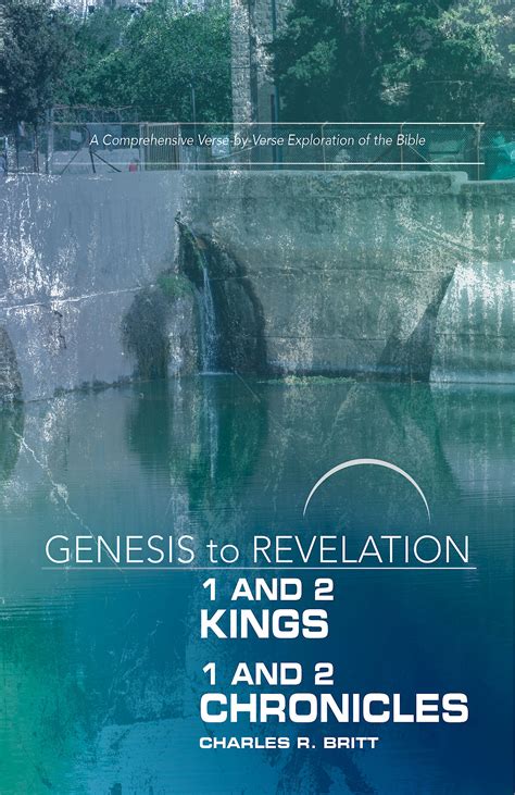 Genesis To Revelation 1 And 2 Kings 1 And 2 Chronicles Participant