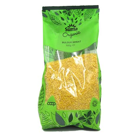 Suma Organic Bulgar Wheat 500g Approved Food