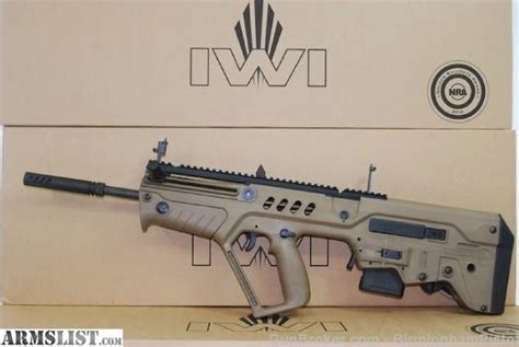 Armslist For Sale Iwi Tavor Ca Legal Bullpup 556nato Rifle In Fde